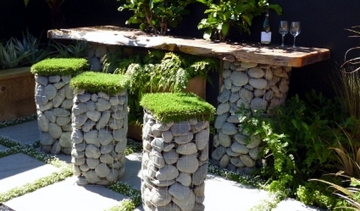  &amp; Rock Gabions Ellerslie Christchurch Simple Low Cost Garden Stone