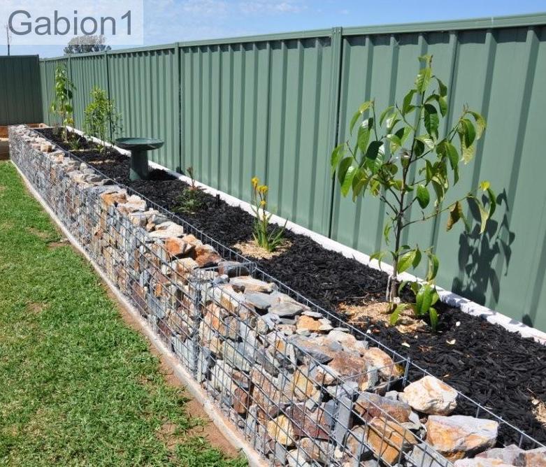 gabion garden wall