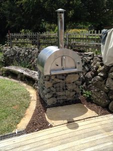 simple pizza oven base